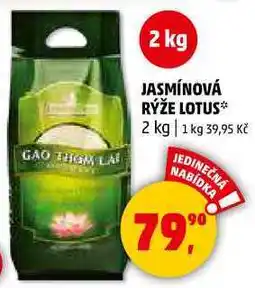 Penny Market JASMÍNOVÁ RÝŽE LOTUS, 2 kg nabídka