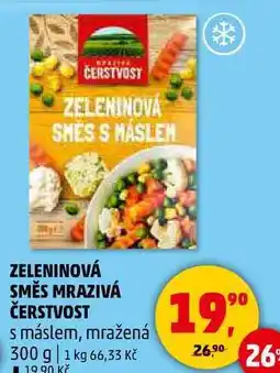 Penny Market ZELENINOVÁ SMĚS MRAZIVÁ ČERSTVOST s máslem, mražená, 300 g nabídka
