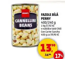 Penny Market FAZOLE BÍLÁ PENNY, 400/240 g nabídka