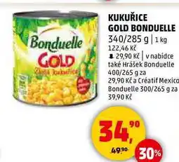 Penny Market BONDUELLE GOLD KUKUŘICE, 340/285 g nabídka
