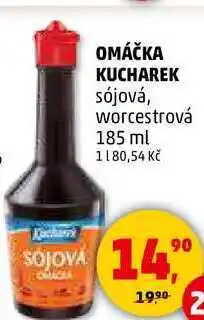 Penny Market OMÁČKA KUCHAREK sójová, worcestrová, 185 ml nabídka