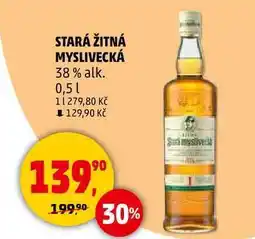 Penny Market STARÁ ŽITNÁ MYSLIVECKÁ 38% alk., 0,5 l nabídka