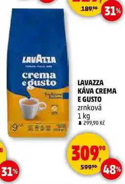 Penny Market LAVAZZA KÁVA CREMA E GUSTO zrnková, 1 kg nabídka