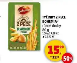Penny Market TYČINKY Z PECE BOHEMIA různé druhy, 80 g nabídka
