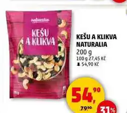 Penny Market KEŠU A KLIKVA NATURALIA, 200 g nabídka
