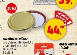 Penny Market ZAVAŘOVACÍ VÍČKA pro objem sklenice, 0,7 l nabídka