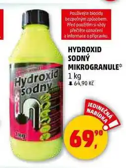 Penny Market HYDROXID SODNÝ MIKROGRANULE, 1 kg nabídka