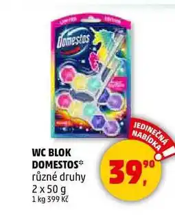 Penny Market WC BLOK DOMESTOS různé druhy, 2 x 50 g nabídka