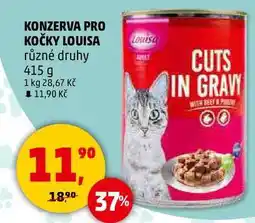 Penny Market KONZERVA PRO KOČKY LOUISA různé druhy, 415 g nabídka