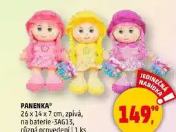 Penny Market PANENKA, 26 x 14 x 7 cm, zpívá, na baterie-3AG13, 1 ks nabídka