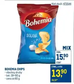 Makro Bohemia chips nabídka