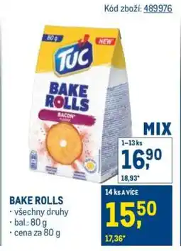 Makro Bake Rolls nabídka