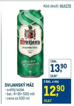 Makro Svijanský Máz nabídka