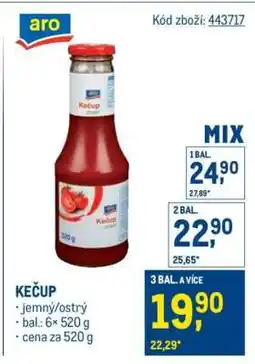 Makro Kečup nabídka