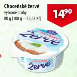 CBA Choceňské žervé nabídka