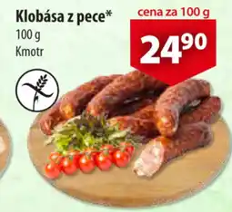CBA Klobása z pece nabídka