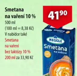 CBA Meggle Smetana na vaření 10% nabídka