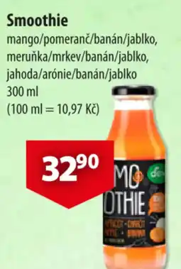 CBA Smoothie nabídka