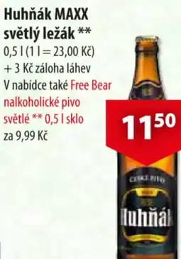 CBA Huhňák MAXX světlý ležák nabídka