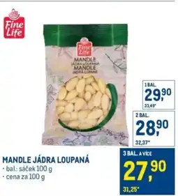 Makro Fine Life Mandle jádra loupaná nabídka