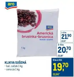 Makro Aro Klikva sušena nabídka