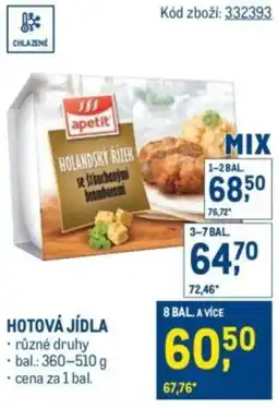 Makro Hotová jídla nabídka