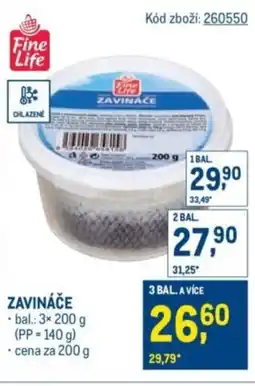 Makro Fine Life Zavinace nabídka