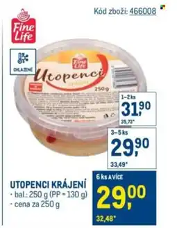 Makro Fine Life Utopenci krájení nabídka