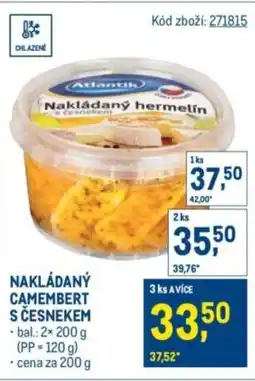 Makro Nakládaný camembert s česnekem nabídka