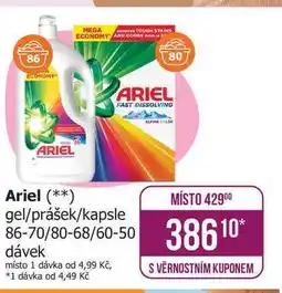 Teta Ariel gel na praní 86 dávek, vybrané druhy nabídka