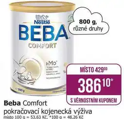 Teta Nestle BEBA 800 g nabídka
