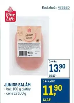 Makro Fine LIfe Junior Salam nabídka