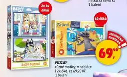 Penny Market PUZZLE různé motivy, 1 balení nabídka