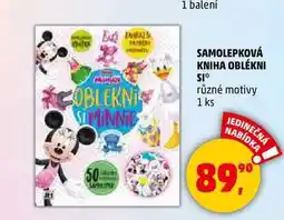 Penny Market SAMOLEPKOVÁ KNIHA OBLÉKNI SI různé motivy, 1 ks nabídka