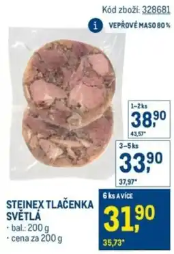 Makro Steinex tlačenka světlá nabídka
