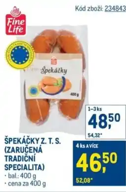 Makro Fine Life Špekáčky z. t. s. (zaručená tradiční specialita) nabídka