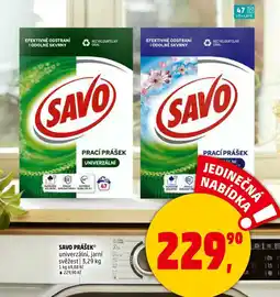 Penny Market SAVO PRÁŠEK univerzální, jarní svěžest, 3,29 kg nabídka