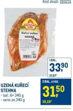 Makro Uzená kuřecí stehna nabídka