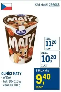 Makro Olma Olmíci maty nabídka