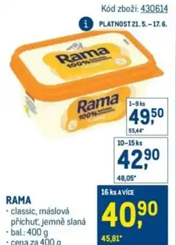 Makro Rama nabídka
