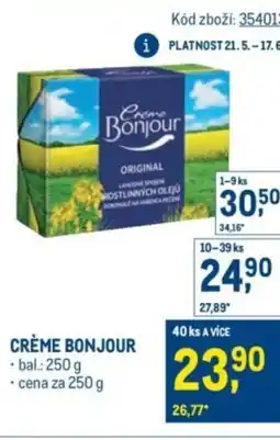 Makro Crème bonjour nabídka