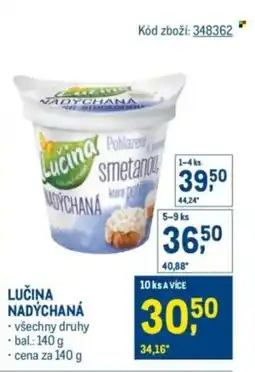 Makro Lučina nadýchaná nabídka