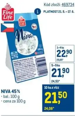 Makro Fine Life Niva 45% nabídka
