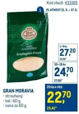 Makro Gran moravia nabídka