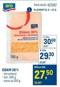 Makro Aro Eidam 30% nabídka