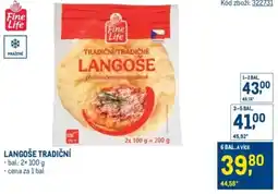 Makro Fine Life Langoše tradiční nabídka