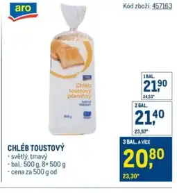 Makro Aro Chléb toustový nabídka