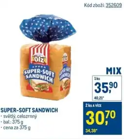 Makro Super-soft sandwich nabídka
