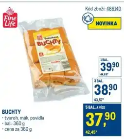 Makro Fine Life Buchty nabídka