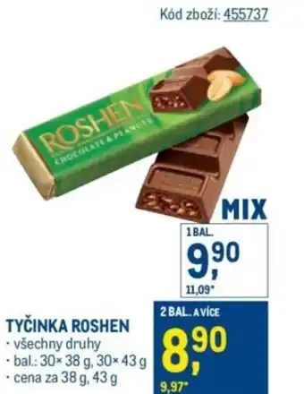 Makro Tyčinka roshen nabídka